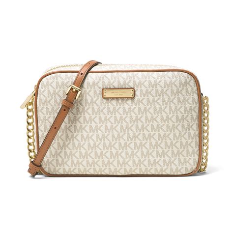 michael kors jet set rose gold bag|Michael Kors vanilla jet set.